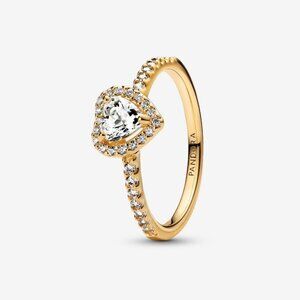 Pandora Elevated Heart Ring